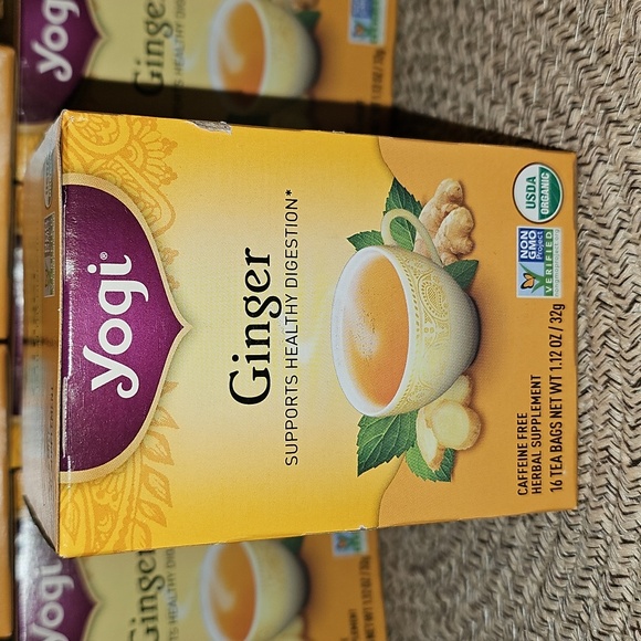 6 NEW Yogi Ginger Tea Boxes 16 ct each - Picture 2 of 5